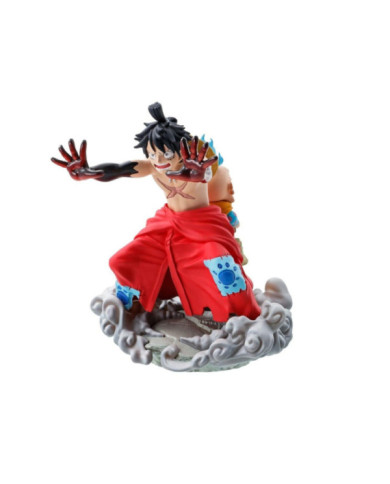 ONE PIECE - Logbox Re Birth Wanokuni - Set 4 Statuettes Petitrama 9cm