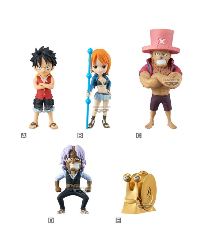 ONE PIECE - WCF Enies Lobby - Assortiments 12 Figurine 7cm
