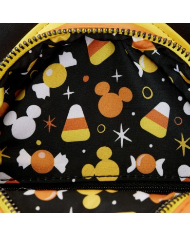 Sac à bandoulière Loungefly - Candy Corn Mickey & Minnie Cosplay