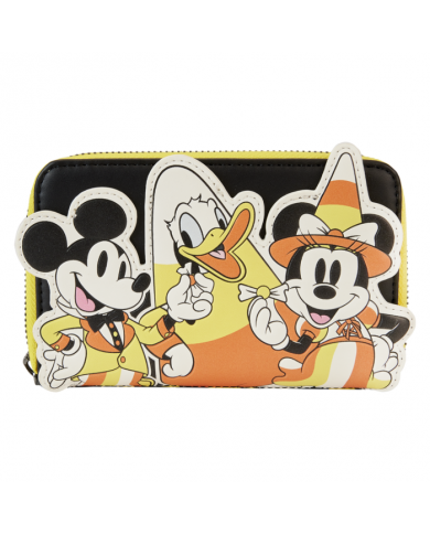 Portefeuille Loungefly - Candy Corn Mickey & Minnie