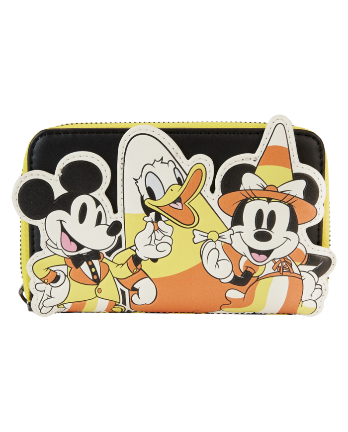 Portefeuille Loungefly - Candy Corn Mickey & Minnie