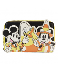 Portefeuille Loungefly - Candy Corn Mickey & Minnie