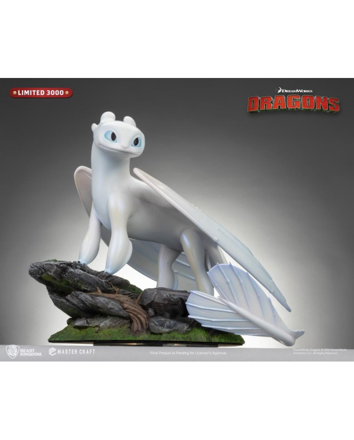 DRAGONS 3 - Furie Eclair - Statuette Master Craft 29cm