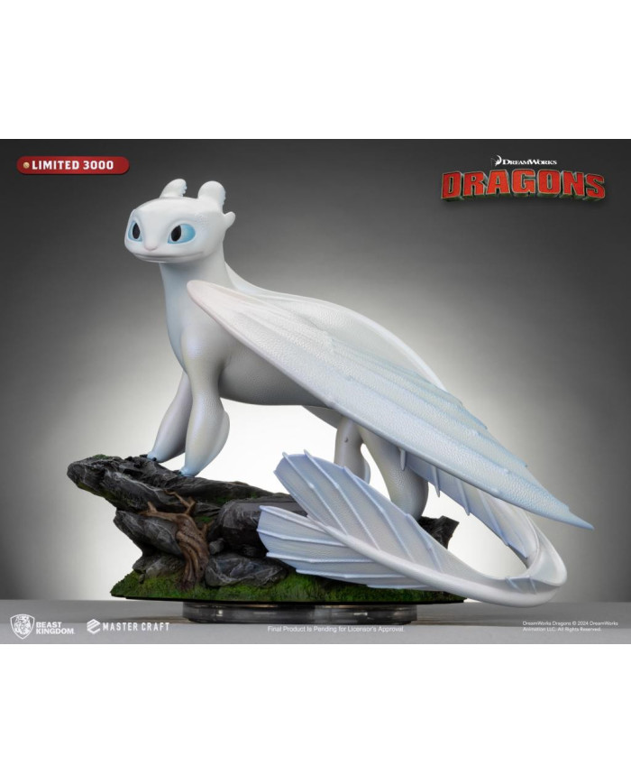 DRAGONS 3 - Furie Eclair - Statuette Master Craft 29cm