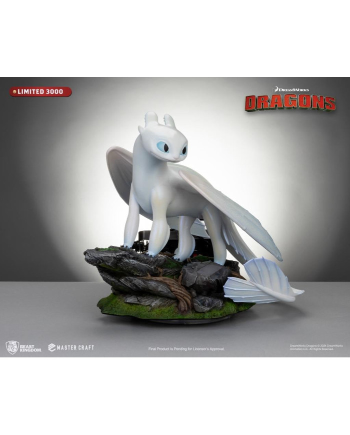 DRAGONS 3 - Furie Eclair - Statuette Master Craft 29cm