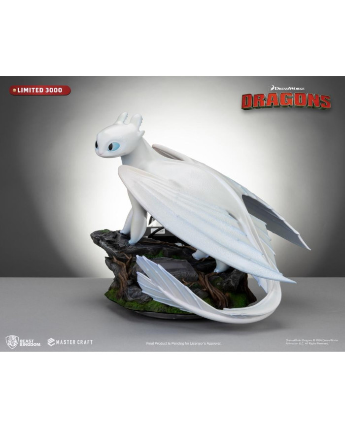 DRAGONS 3 - Furie Eclair - Statuette Master Craft 29cm