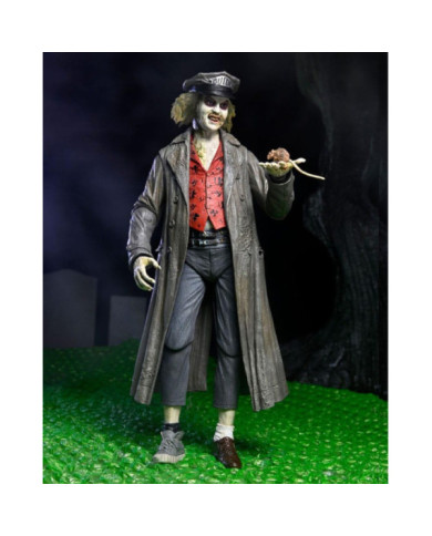 BEETLEJUICE 1998 - Beetljuice "Tour Guide" - Ultimate Figurine 18cm