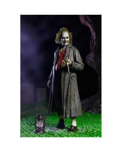 BEETLEJUICE 1998 - Beetljuice "Tour Guide" - Ultimate Figurine 18cm