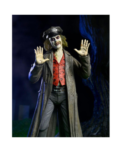 BEETLEJUICE 1998 - Beetljuice "Tour Guide" - Ultimate Figurine 18cm