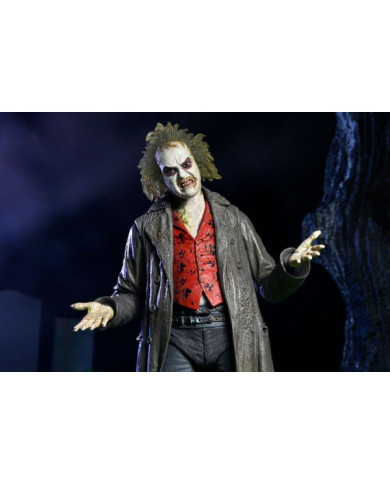 BEETLEJUICE 1998 - Beetljuice "Tour Guide" - Ultimate Figurine 18cm