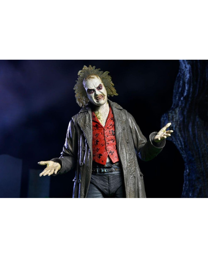 BEETLEJUICE 1998 - Beetljuice "Tour Guide" - Ultimate Figurine 18cm