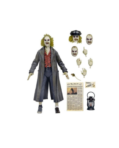 BEETLEJUICE 1998 - Beetljuice "Tour Guide" - Ultimate Figurine 18cm