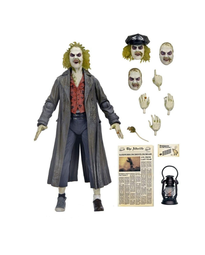 BEETLEJUICE 1998 - Beetljuice "Tour Guide" - Ultimate Figurine 18cm