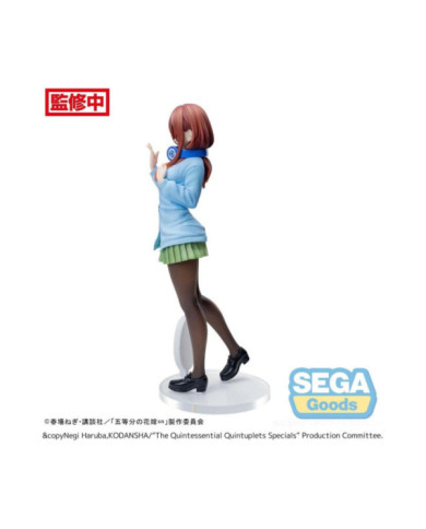 QUINTESSENTIAL QUINTUPLETS SPECIALS - Miku - Statuette Luminasta 20cm