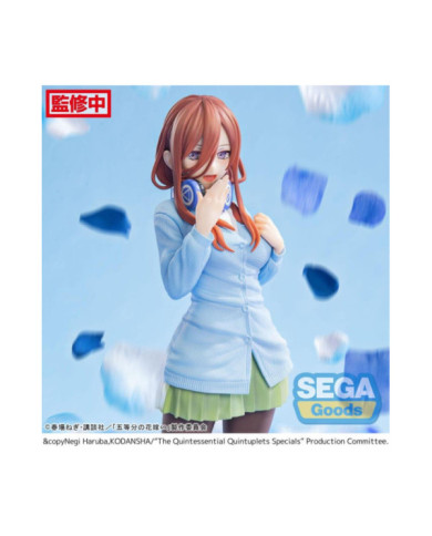 QUINTESSENTIAL QUINTUPLETS SPECIALS - Miku - Statuette Luminasta 20cm