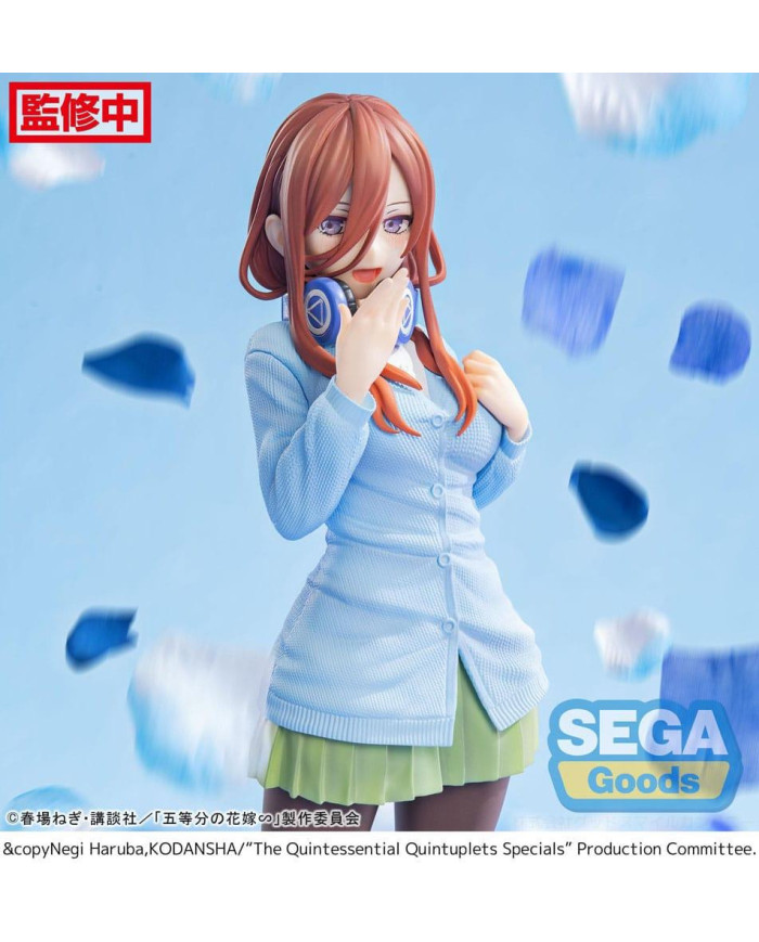 QUINTESSENTIAL QUINTUPLETS SPECIALS - Miku - Statuette Luminasta 20cm