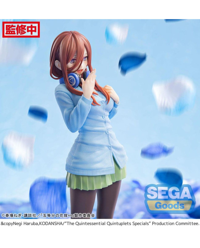QUINTESSENTIAL QUINTUPLETS SPECIALS - Miku - Statuette Luminasta 20cm