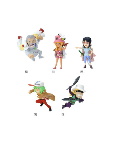 ONE PIECE - WCF Egg Head - Assortiments 12 Figurine 7cm