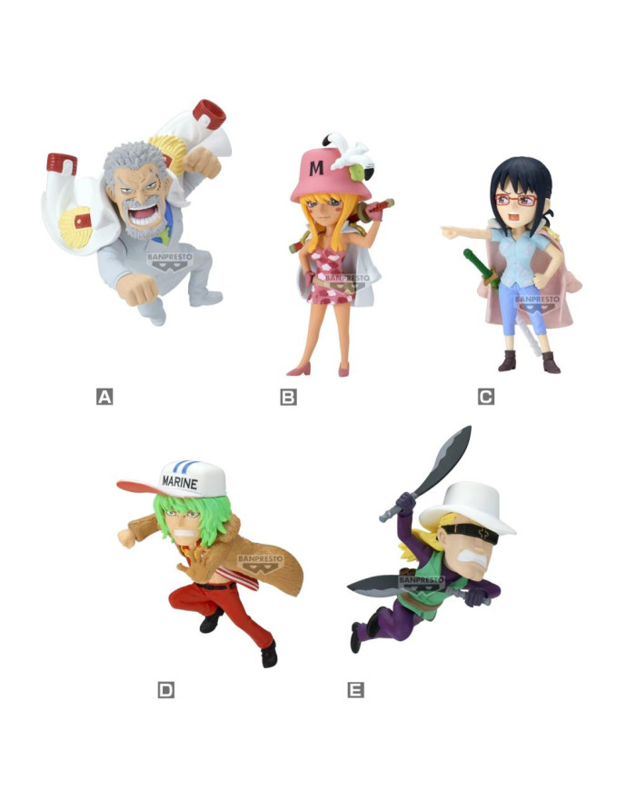 ONE PIECE - WCF Egg Head - Assortiments 12 Figurine 7cm