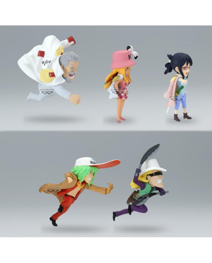 ONE PIECE - WCF Egg Head - Assortiments 12 Figurine 7cm
