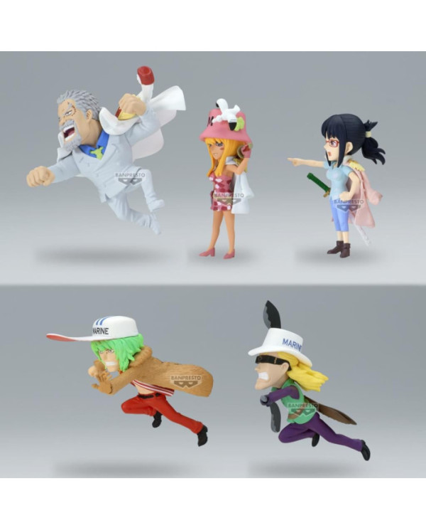 ONE PIECE - WCF Egg Head - Assortiments 12 Figurine 7cm