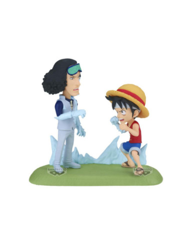 ONE PIECE - Luffy Vs Kuzan - WCF Log Stories Figure 9cm