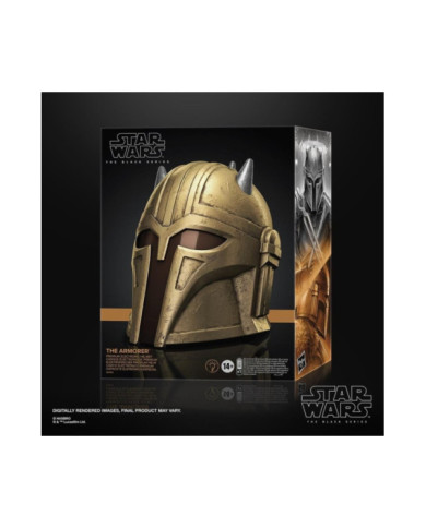 STAR WARS - Mandalorian - Casque éléctronique The Armorer Black Series