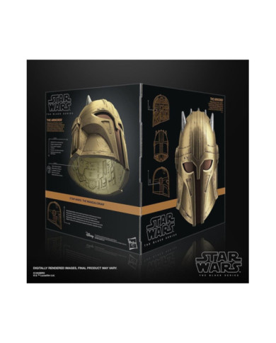 STAR WARS - Mandalorian - Casque éléctronique The Armorer Black Series