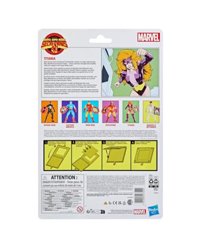 MARVEL - Titania - Figurine Marvel Legends Series 15cm