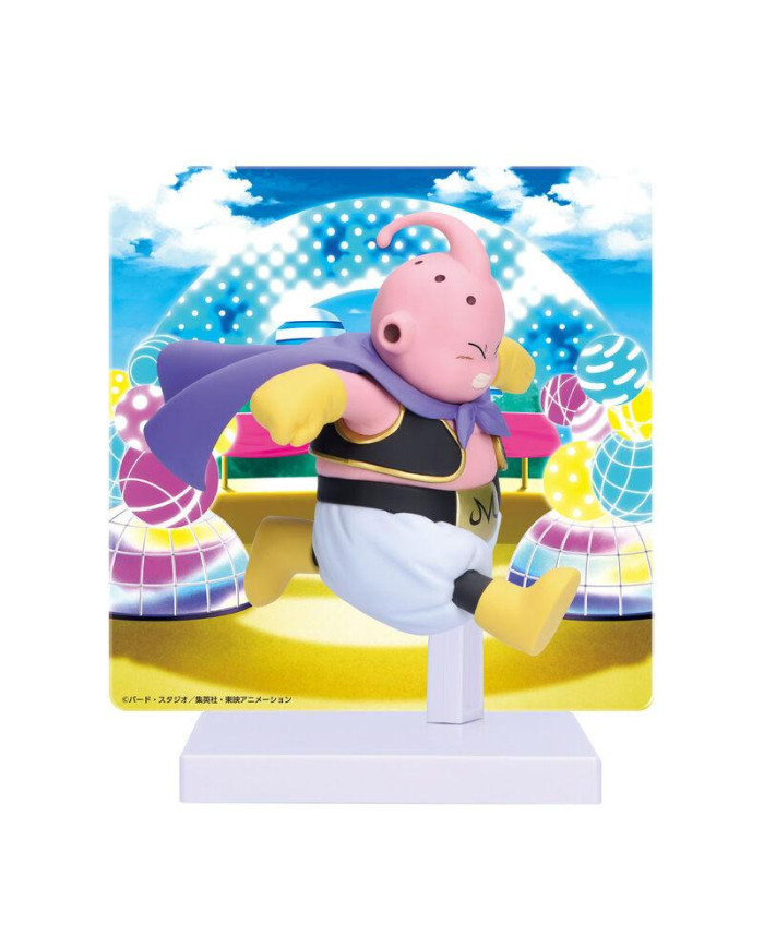 DRAGON BALL DAIMA - Buu - Figurine 8cm (Avec Panel 13cm)