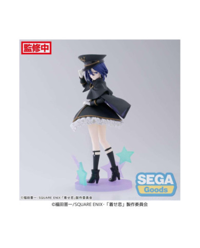 SEXY COSSPLAY DOLL -Sajuna Inui "Black Lily" -Statuette Luminasta 16cm