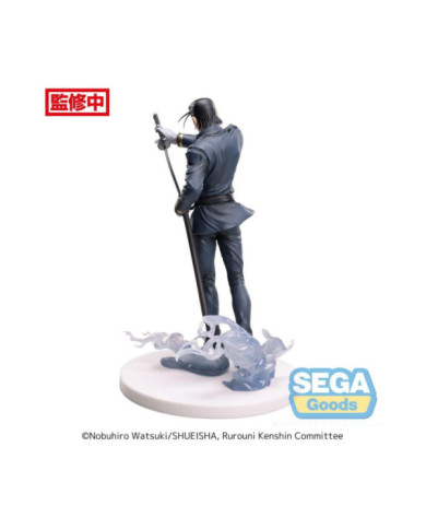KENSHIN LE VAGABOND - Hajime Saito - Statuette Luminasta 21cm