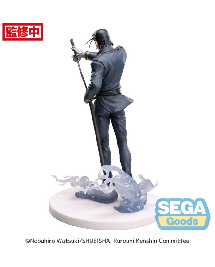 KENSHIN LE VAGABOND - Hajime Saito - Statuette Luminasta 21cm