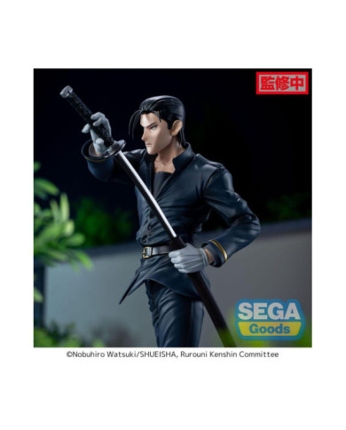 KENSHIN LE VAGABOND - Hajime Saito - Statuette Luminasta 21cm