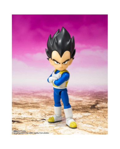 DRAGON BALL DAIMA - Mini Vegeta - Figurine S.H. Figuarts 7cm