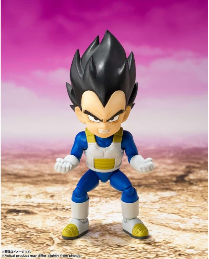 DRAGON BALL DAIMA - Mini Vegeta - Figurine S.H. Figuarts 7cm