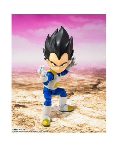 DRAGON BALL DAIMA - Mini Vegeta - Figurine S.H. Figuarts 7cm