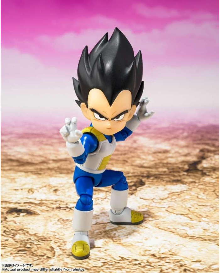 DRAGON BALL DAIMA - Mini Vegeta - Figurine S.H. Figuarts 7cm