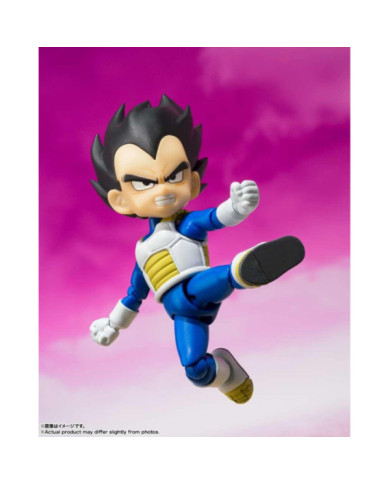 DRAGON BALL DAIMA - Mini Vegeta - Figurine S.H. Figuarts 7cm