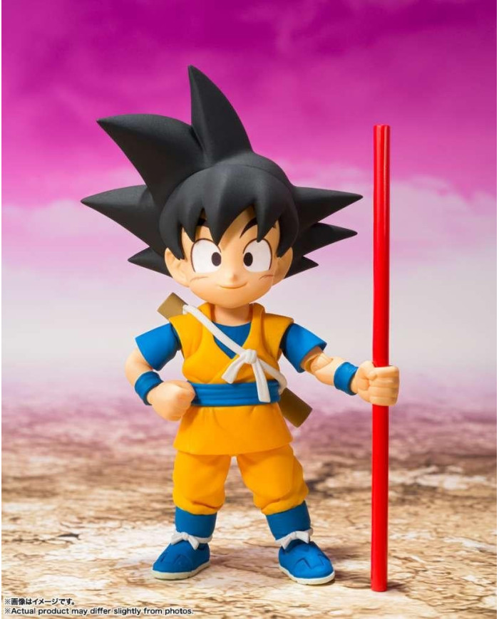 DRAGON BALL DAIMA - Mini Son Goku - Figurine S.H. Figuarts 7cm