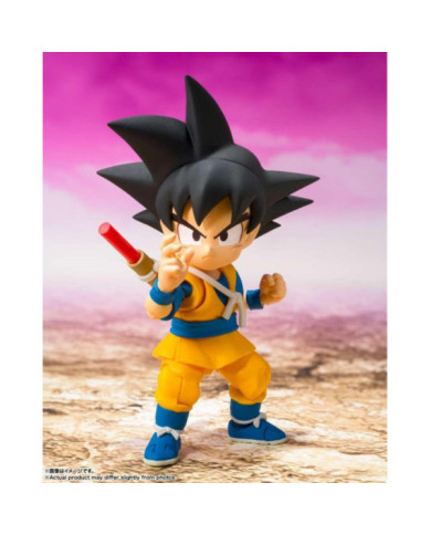 DRAGON BALL DAIMA - Mini Son Goku - Figurine S.H. Figuarts 7cm