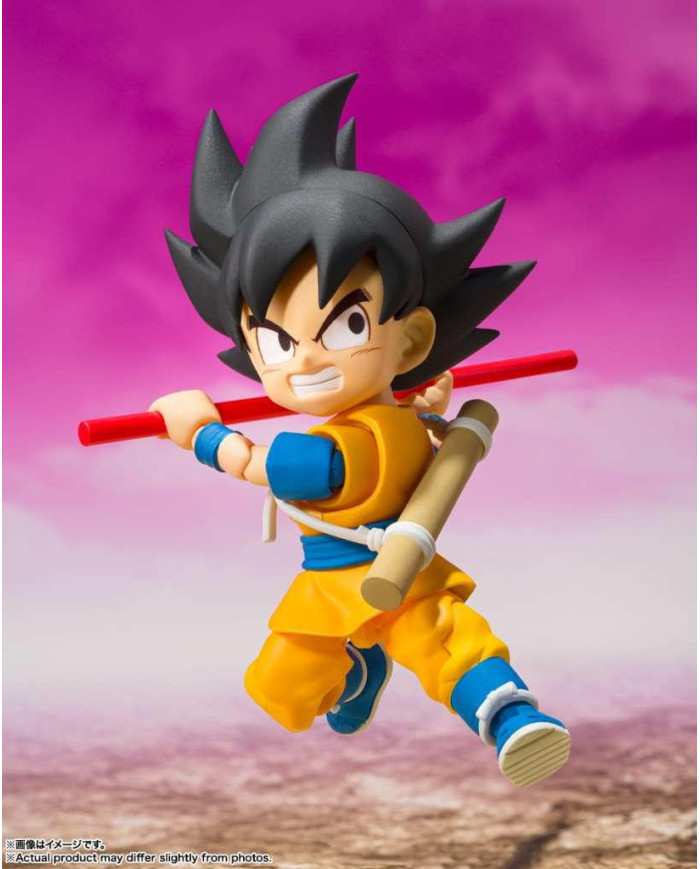 DRAGON BALL DAIMA - Mini Son Goku - Figurine S.H. Figuarts 7cm