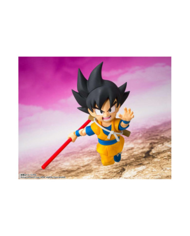 DRAGON BALL DAIMA - Mini Son Goku - Figurine S.H. Figuarts 7cm
