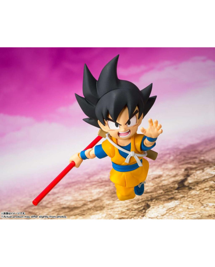 DRAGON BALL DAIMA - Mini Son Goku - Figurine S.H. Figuarts 7cm