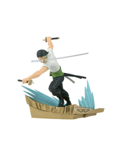 ONE PIECE - Roronoa Zoro - Figurine Senkozekkei 1/2 11cm