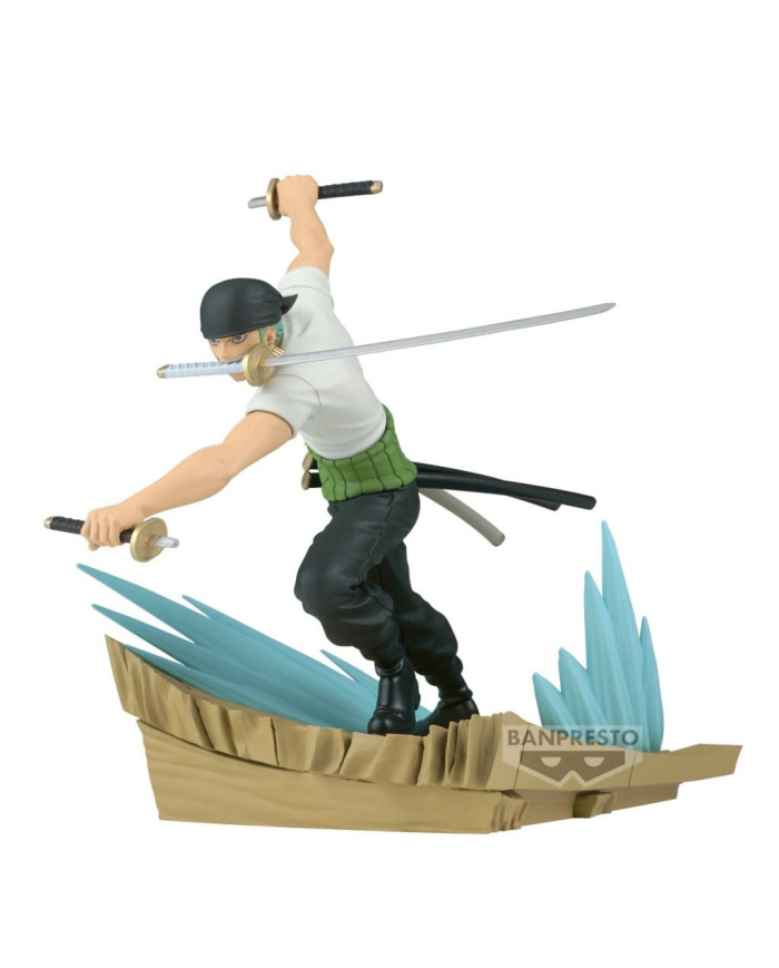 ONE PIECE - Roronoa Zoro - Figurine Senkozekkei 1/2 11cm