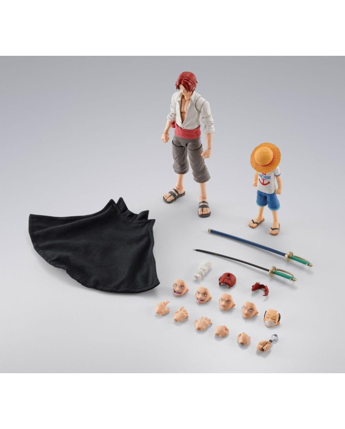 ONE PIECE - Shanks & Luffy (Enfant) - Pack 2 Figurine S.H. Figuarts