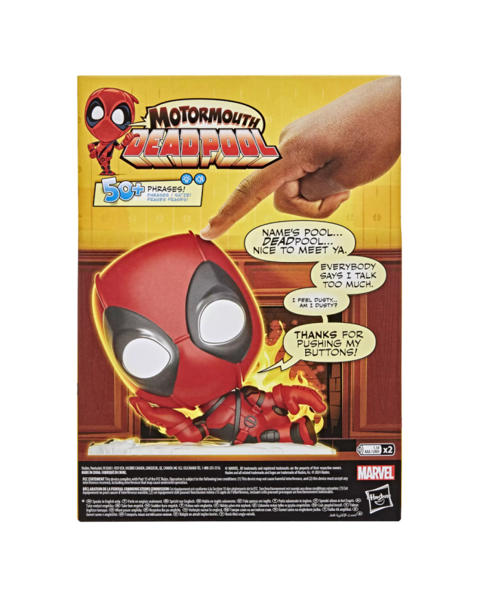 MARVEL - Deadpool - Figurine Motor Mouth 12cm (Version Anglaise)
