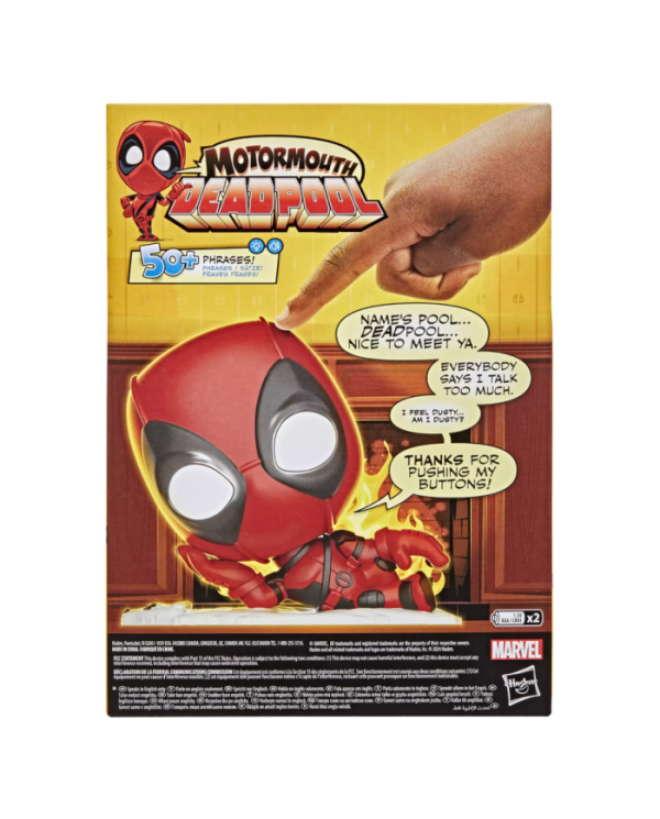 MARVEL - Deadpool - Figurine Motor Mouth 12cm (Version Anglaise)