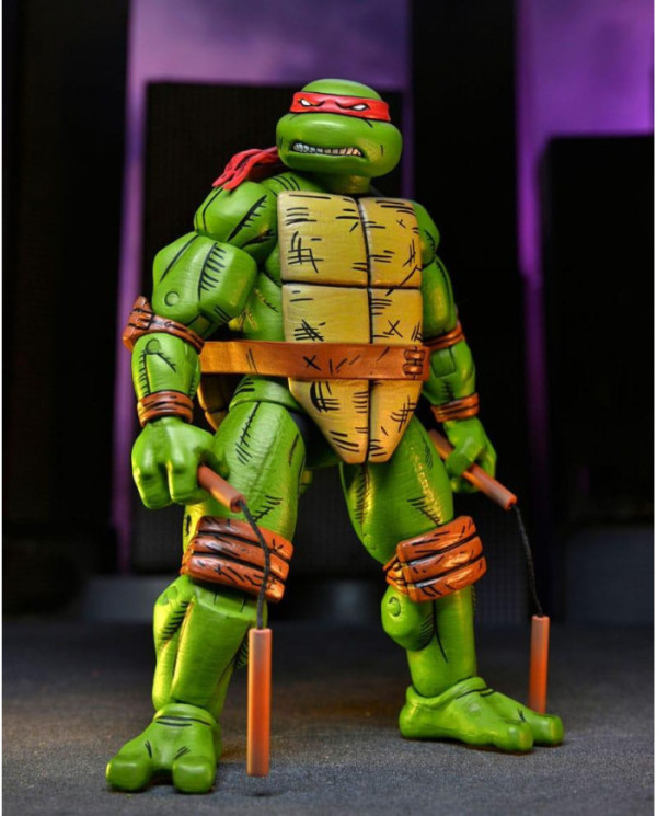 LES TORTUES NINJA - Michelangelo (Mirage Comics) - Figurine 18cm